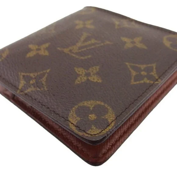 LOUIS VUITTON Bifold Billfold Monogram Authentic Used